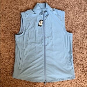 Johnnie-o Zimmer Vest. Size Medium. Color Malibu. New with Tags. Lightweight.